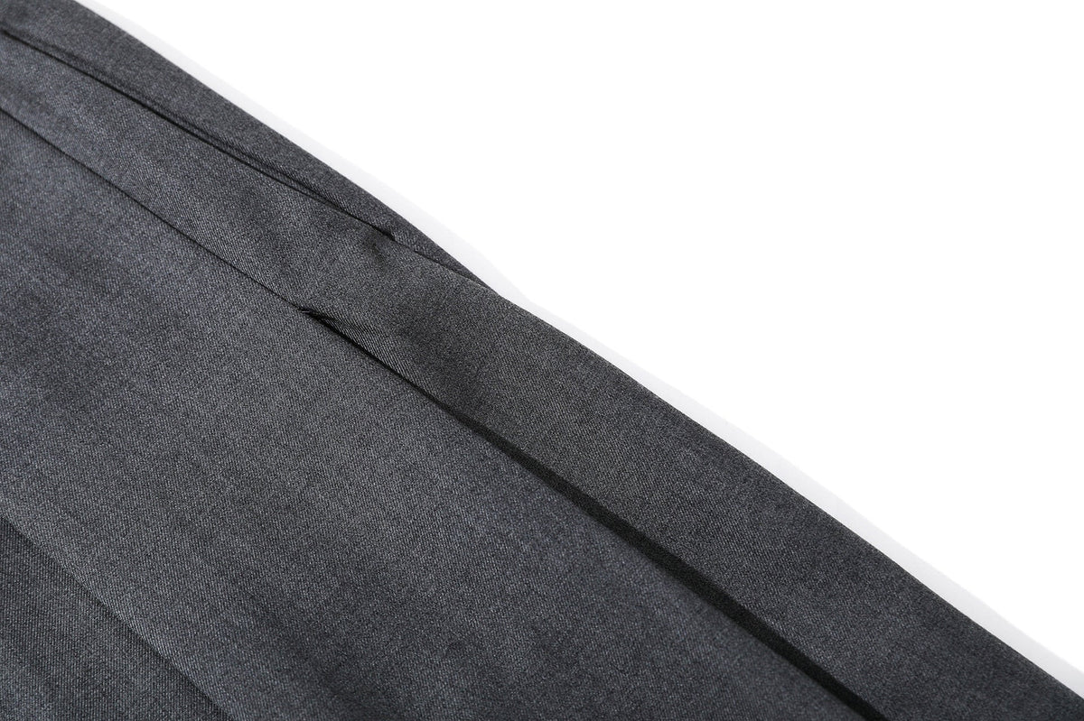 Drape Pleats Cropped Jort