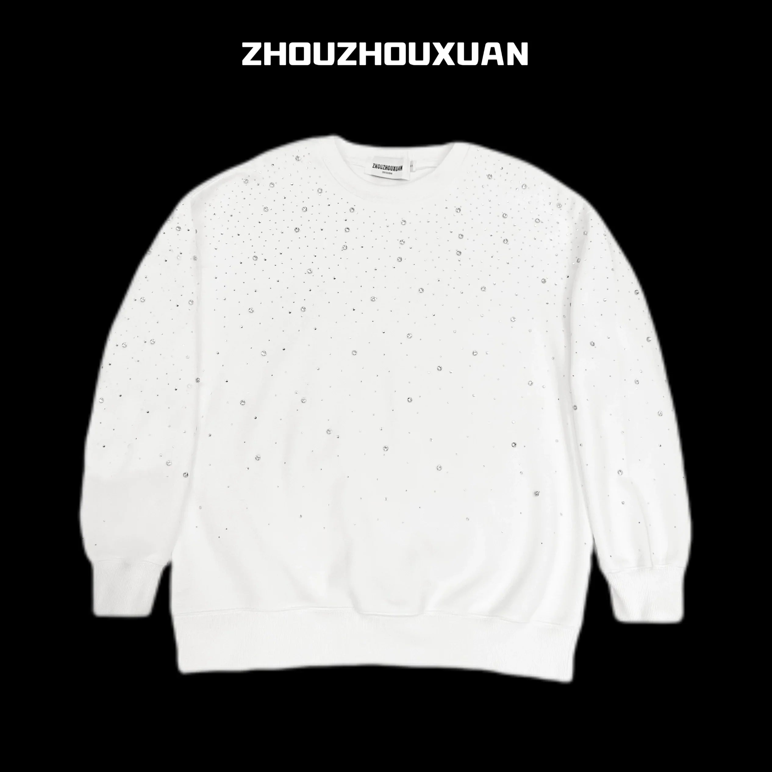 Rhinestone Starry Sky Hoodie & Long Sleeve Sweatshirt