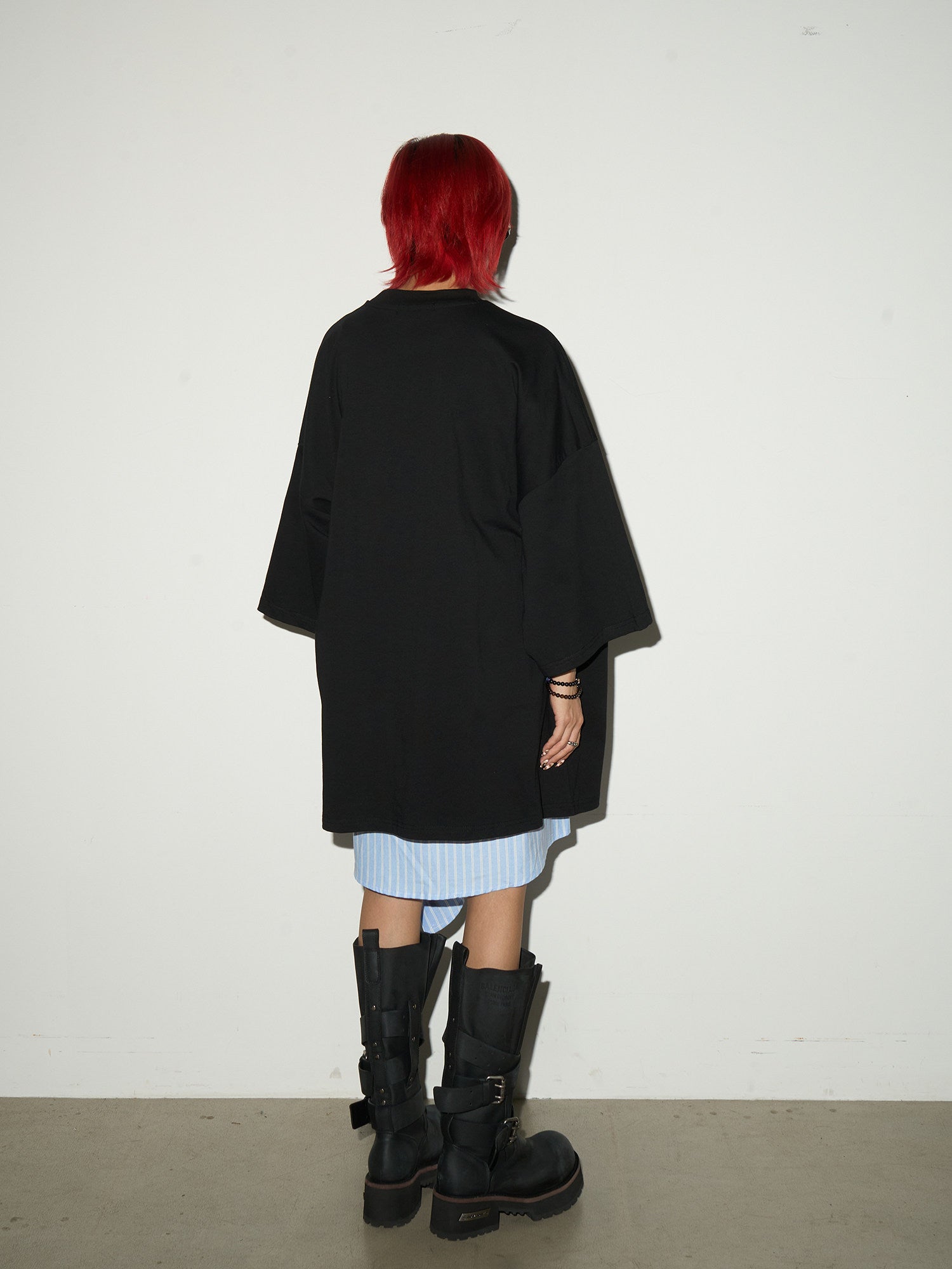 Oversize Longline Short Sleeve T-Shirt