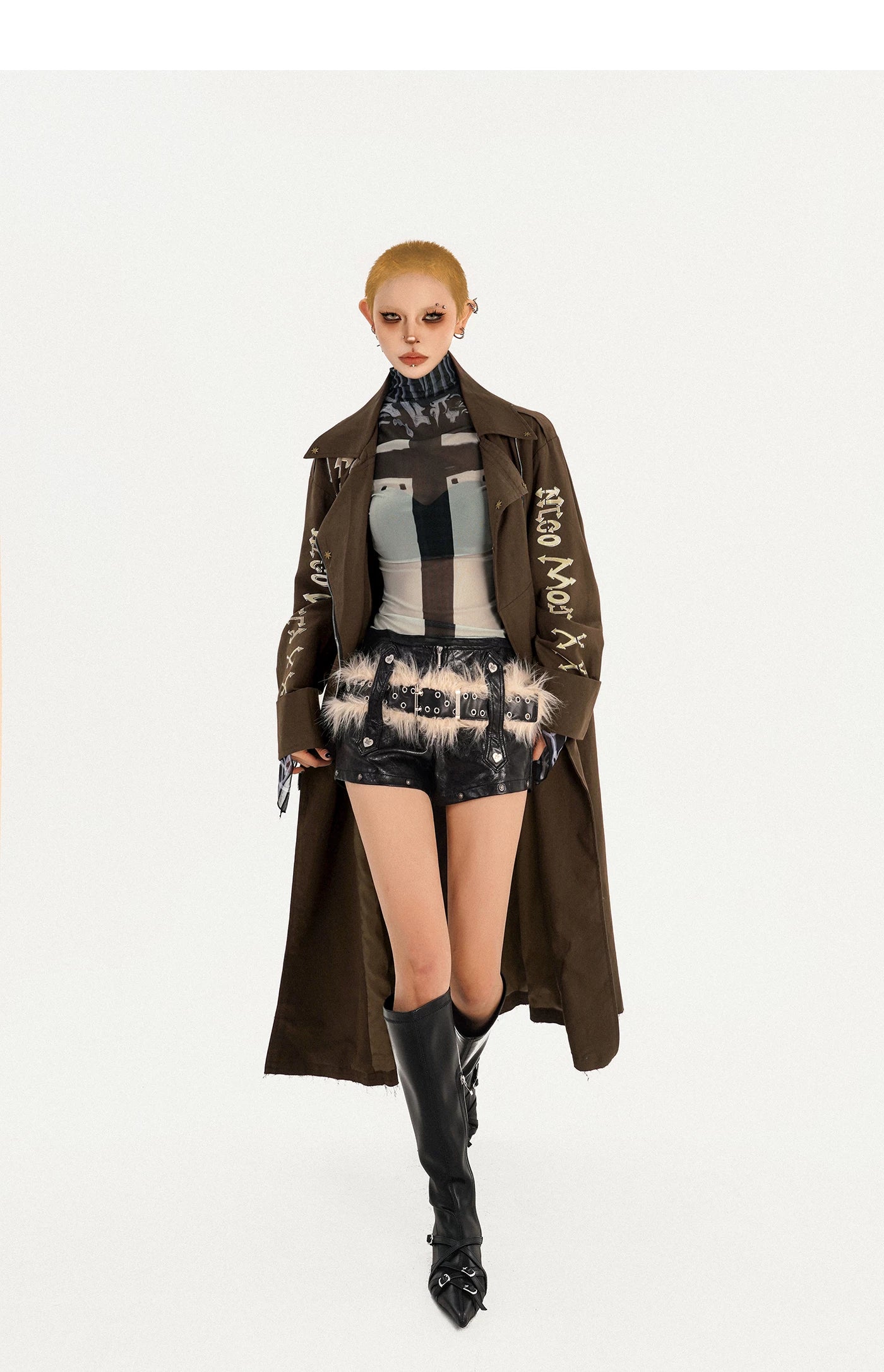 Tailored Lapel Oversize Long Coat