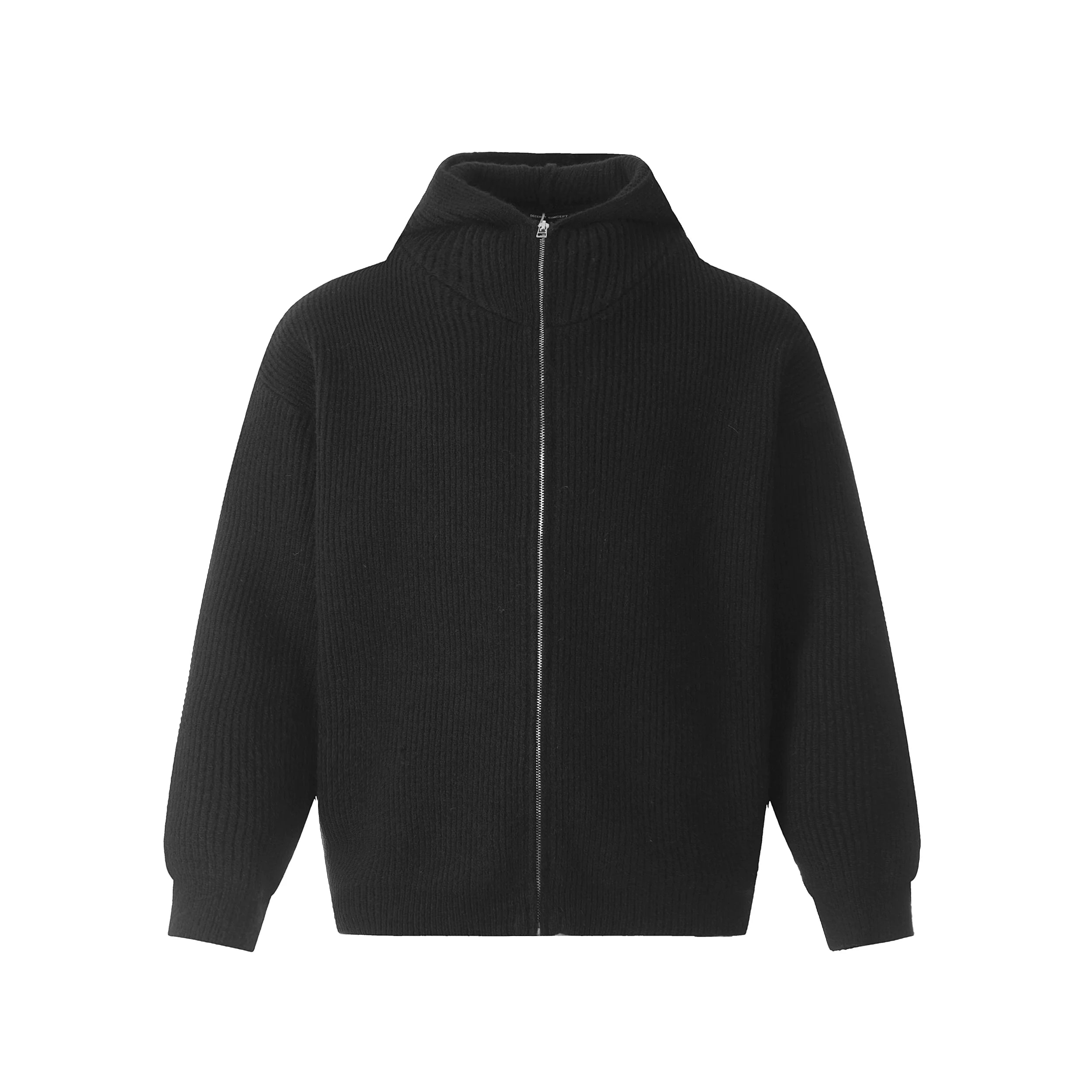 Hooded Knit Cardigan
