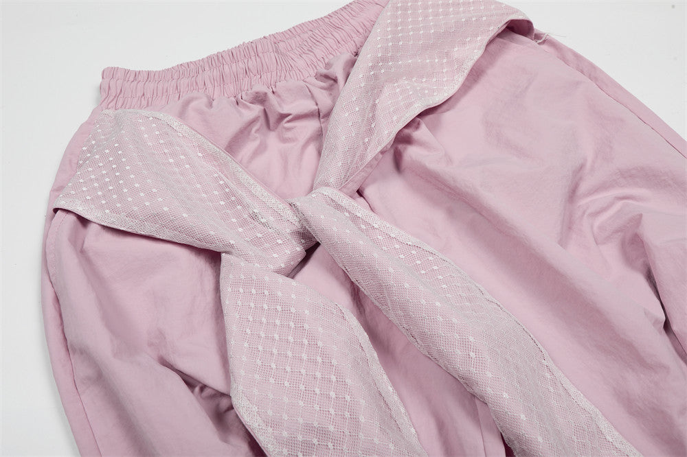 Balloon-Leg Sash Pants