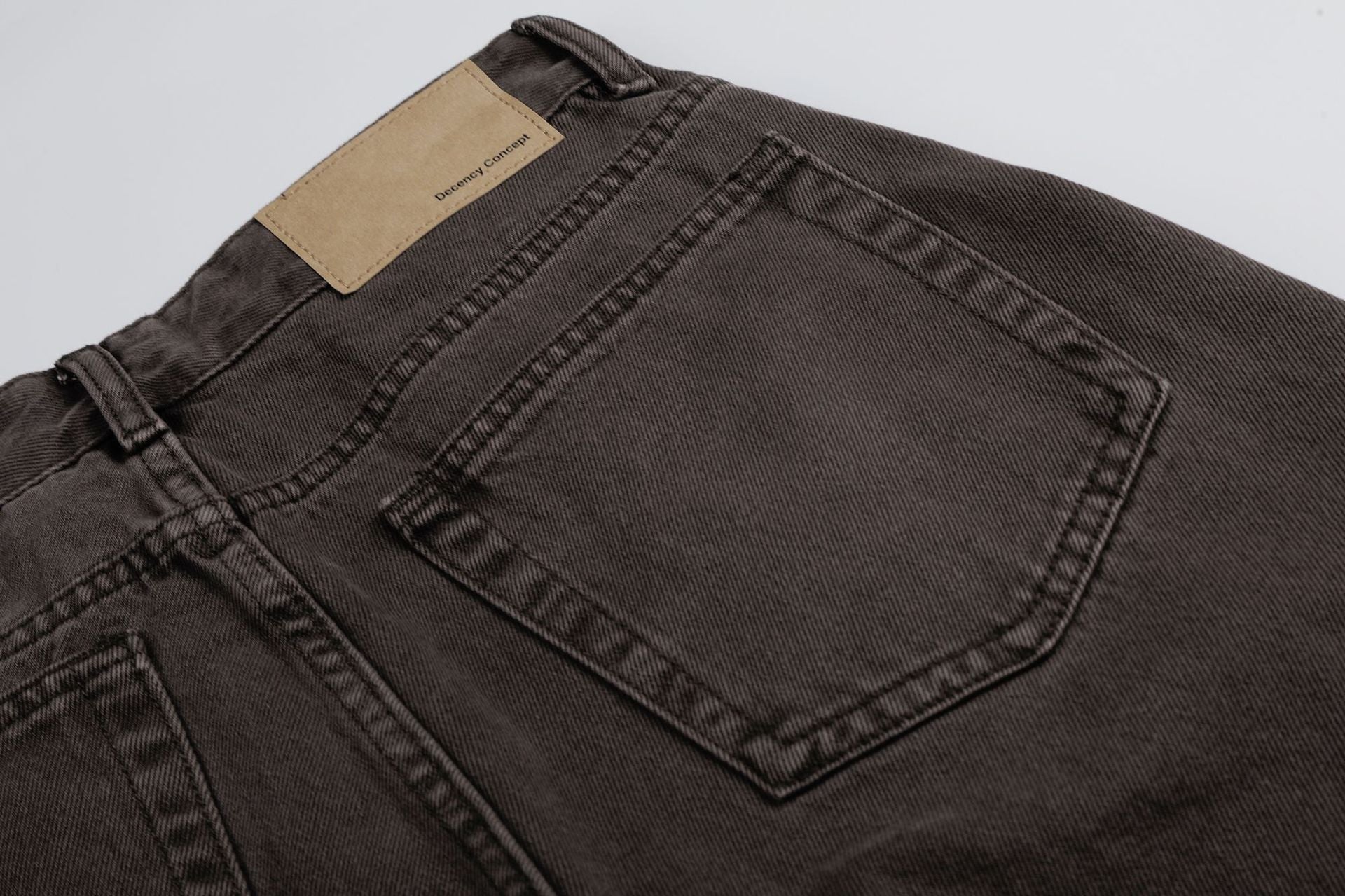 Washed Fade Wide Leg Denim Jeans