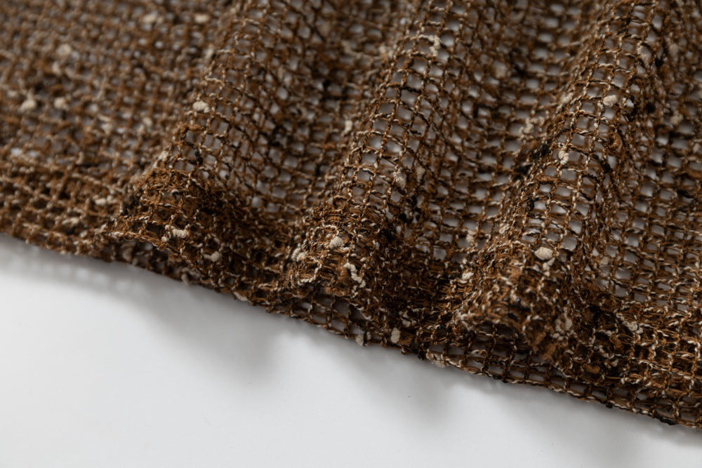 Débardeur en maille transparente - Sans manches