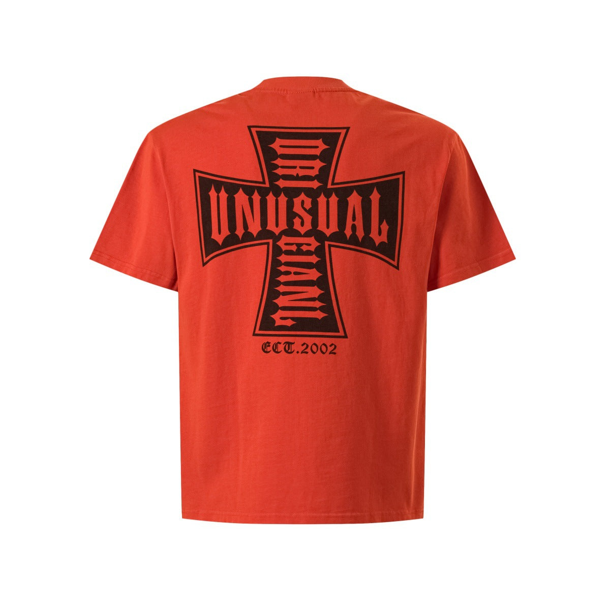 Cross Print Short Sleeve T-Shirt