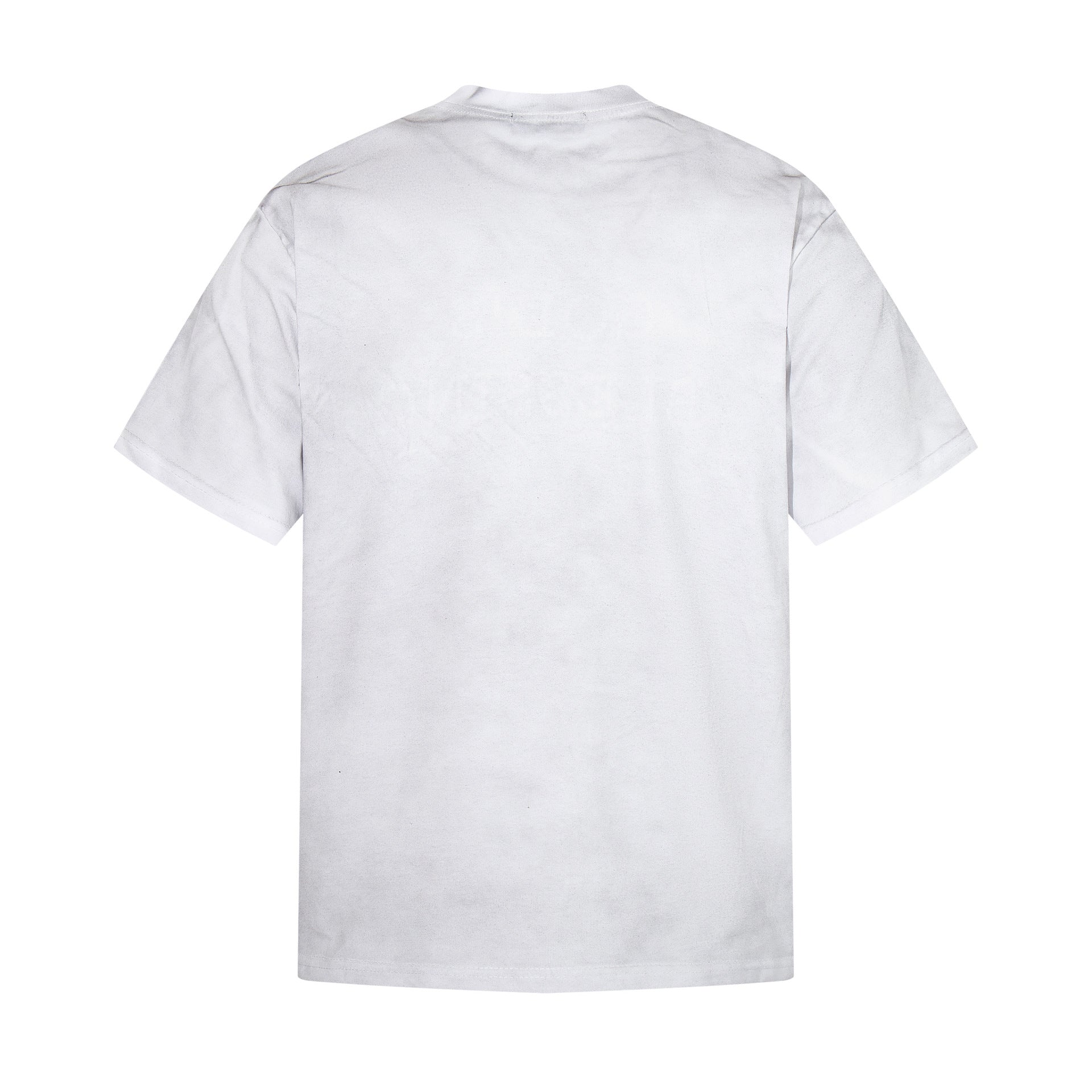 Portrait Letter Print Short Sleeve T-Shirt