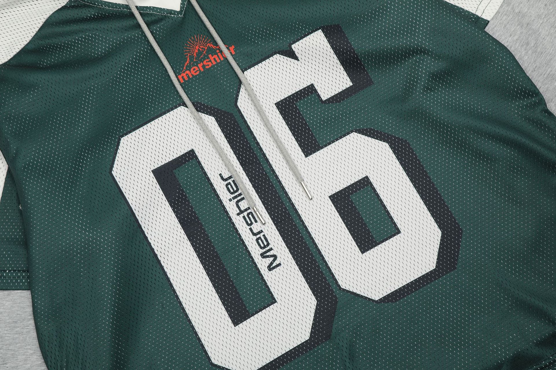 American Jersey Patchwork Hoodie