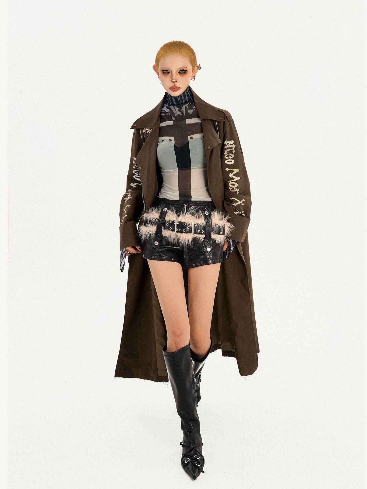Tailored Lapel Oversize Long Coat