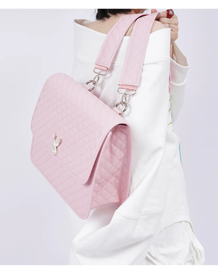 Quilted Mini Backpack