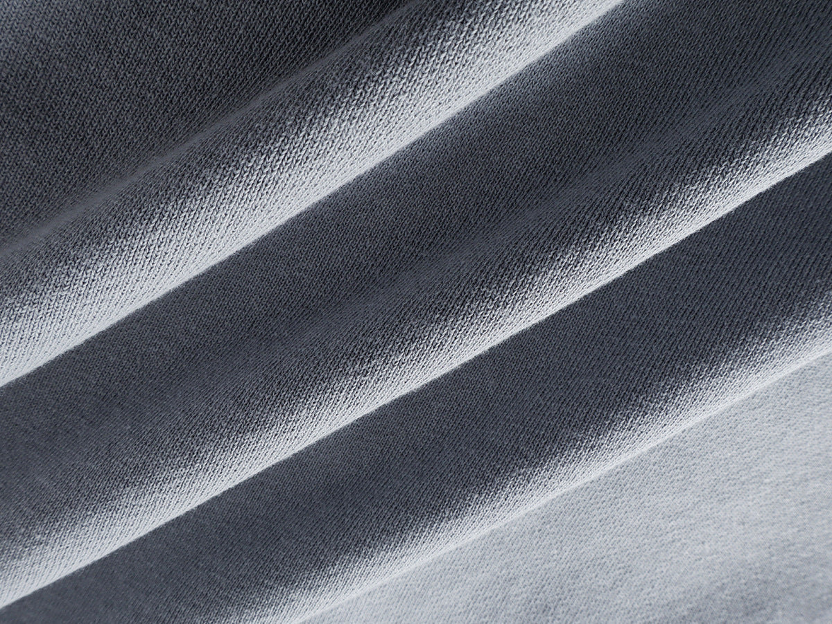 Heavyweight Wash Damage Zipper Hoodie