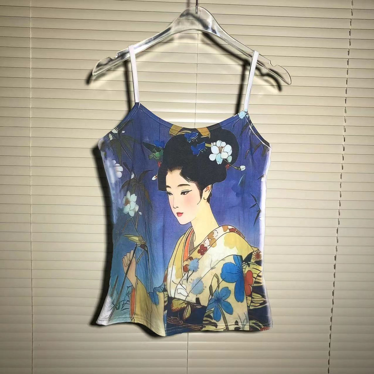 Ukiyo-E Print Tank Top