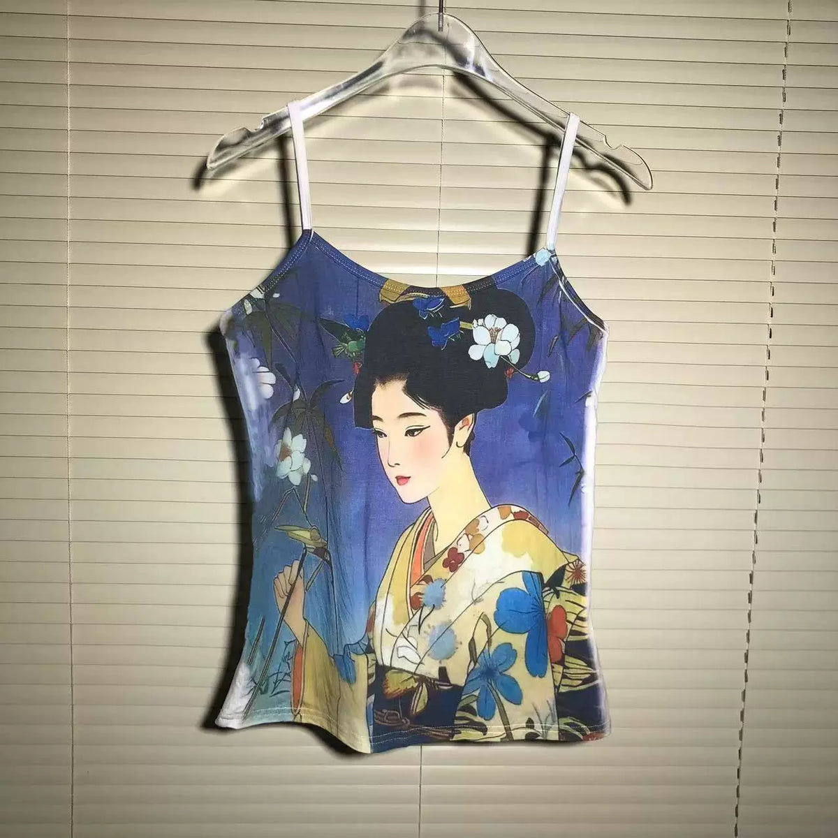 Ukiyo-E Print Tank Top