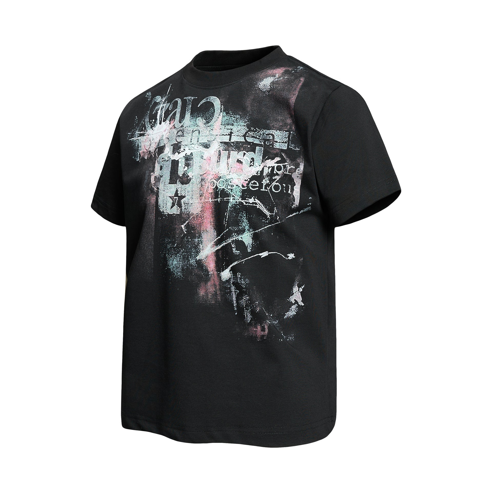 Paint Graphic Art Print Short Sleeve T-Shirt