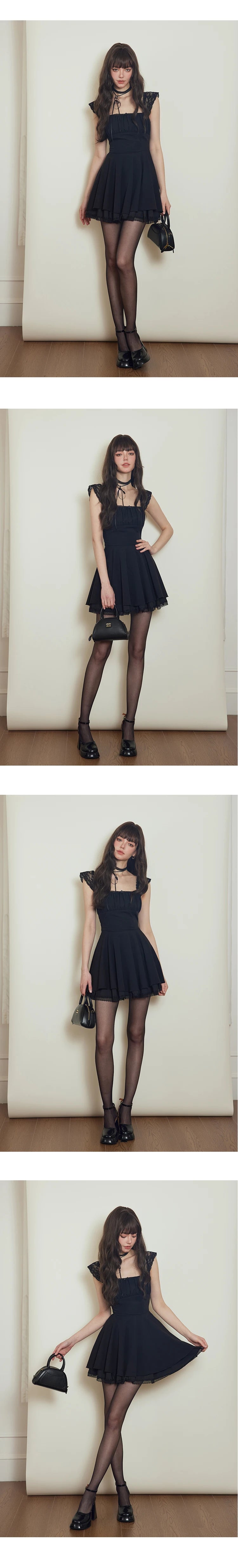 Race Design Short Dress