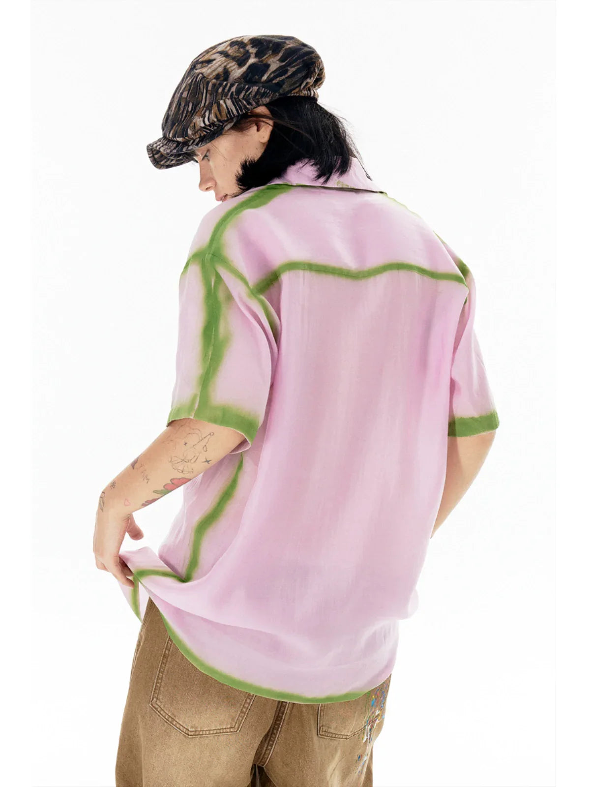 Lightweight Breathable Oversize Short Sleeve Shirt