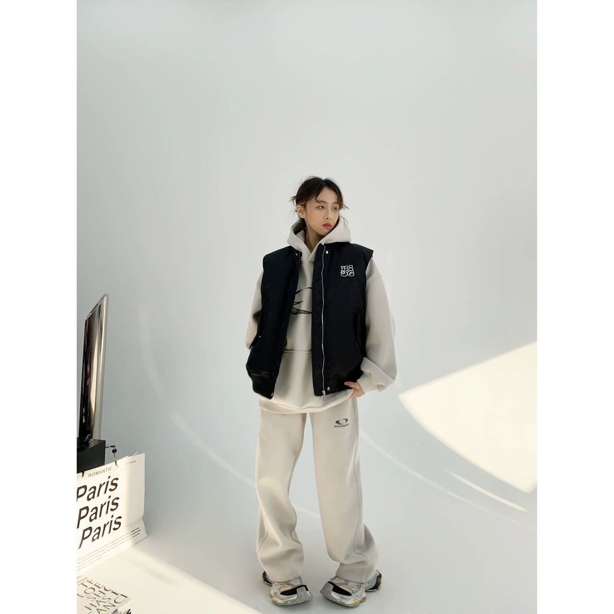 Thick Heavyweight Print Hoodie & Pants Set