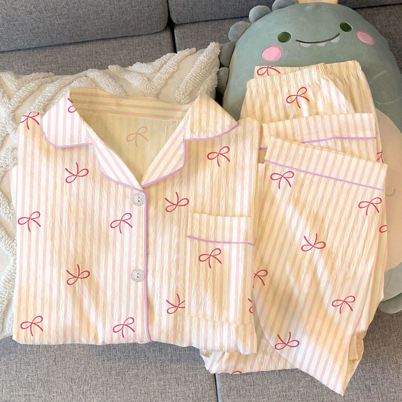 Pinky Ribbon Pajamas