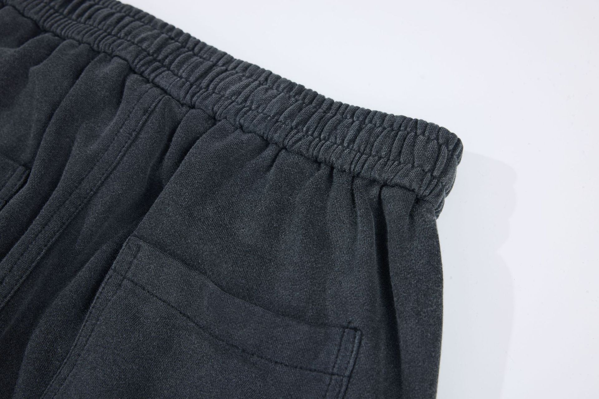 Washed Fade Graphic Wide Leg Sweatpants