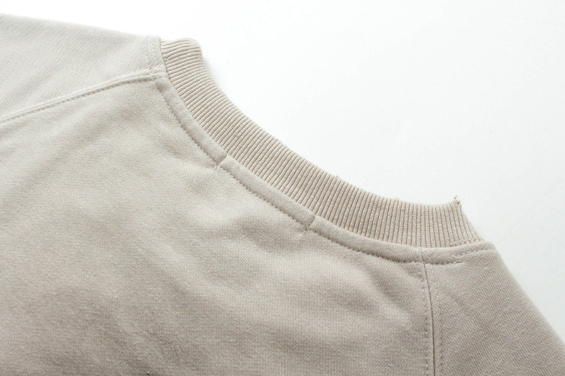 Dirty Washed Logo Print Sweatshirt