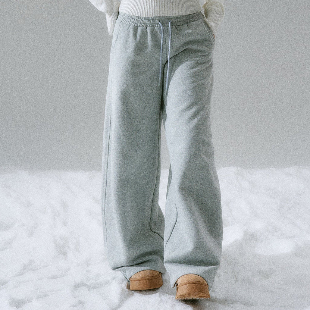 Wide-Leg Sweatpants