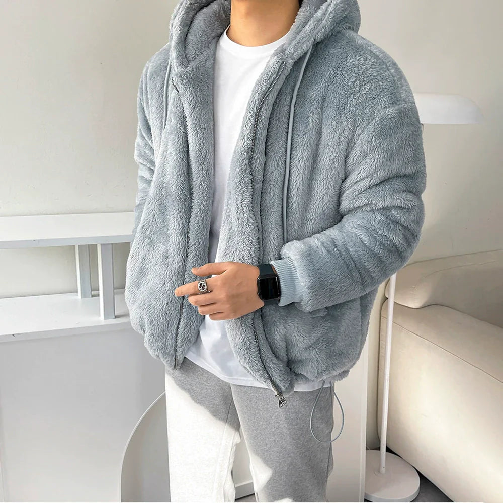 Furry Hooded Jacket