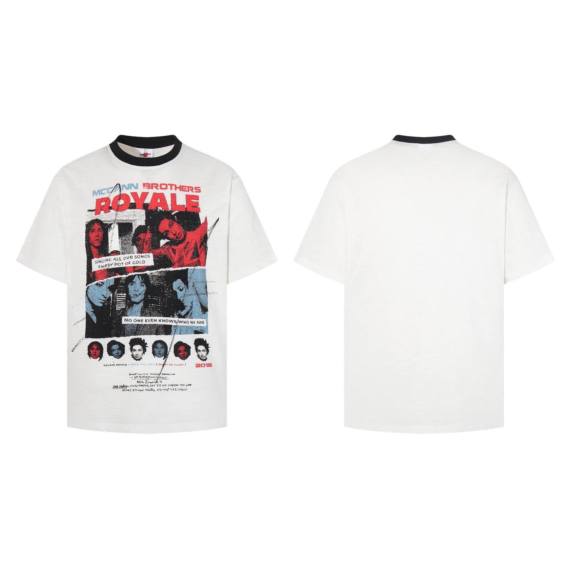 Rock Graphic Print Short Sleeve T-Shirt