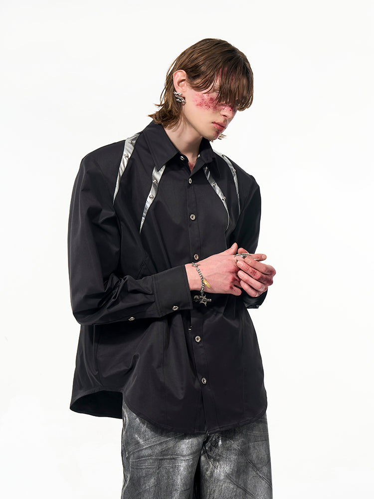 Studs Long Sleeve Shirt