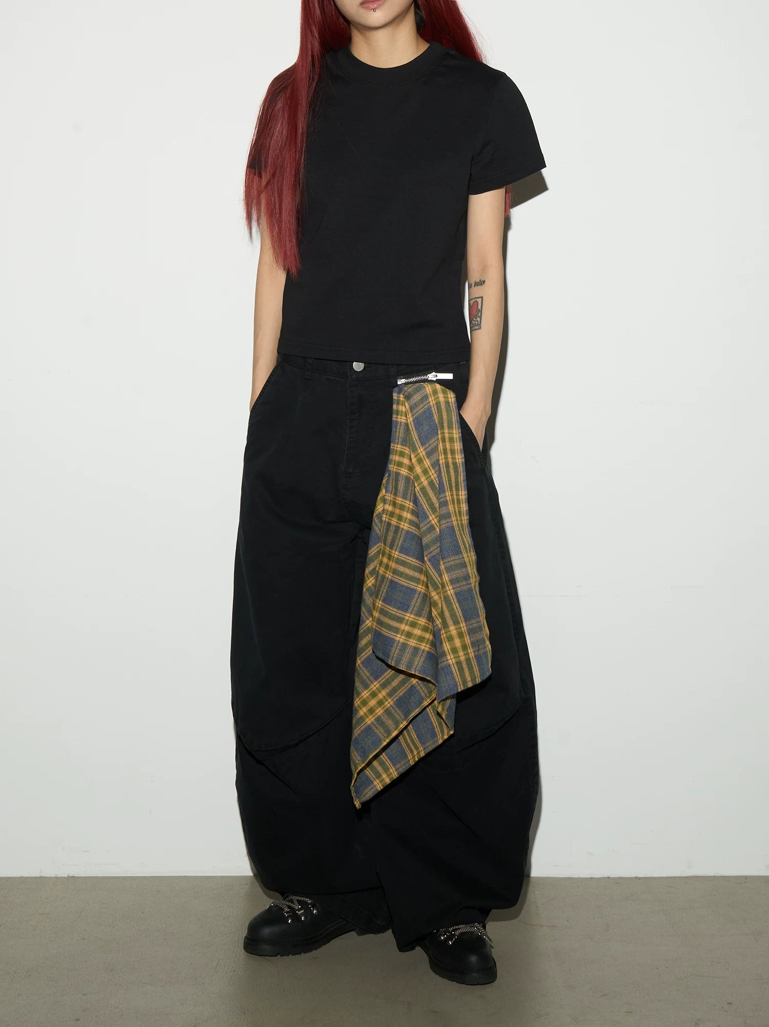 Plain Fitted Short Sleeve T-Shirt