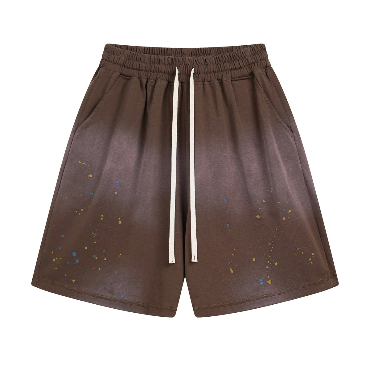 Colorful Ink Splash Short Sleeve T-shirt & Short Pants Setup