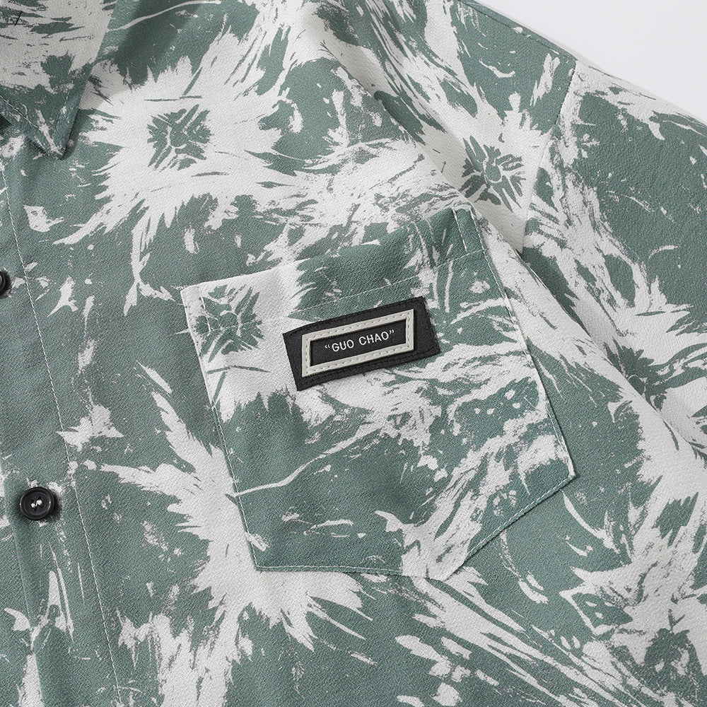 Chemise tie-dye 2 poches