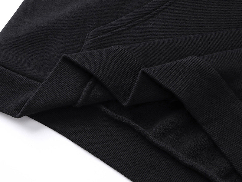 Sudadera con capucha y parches bordados de camuflaje