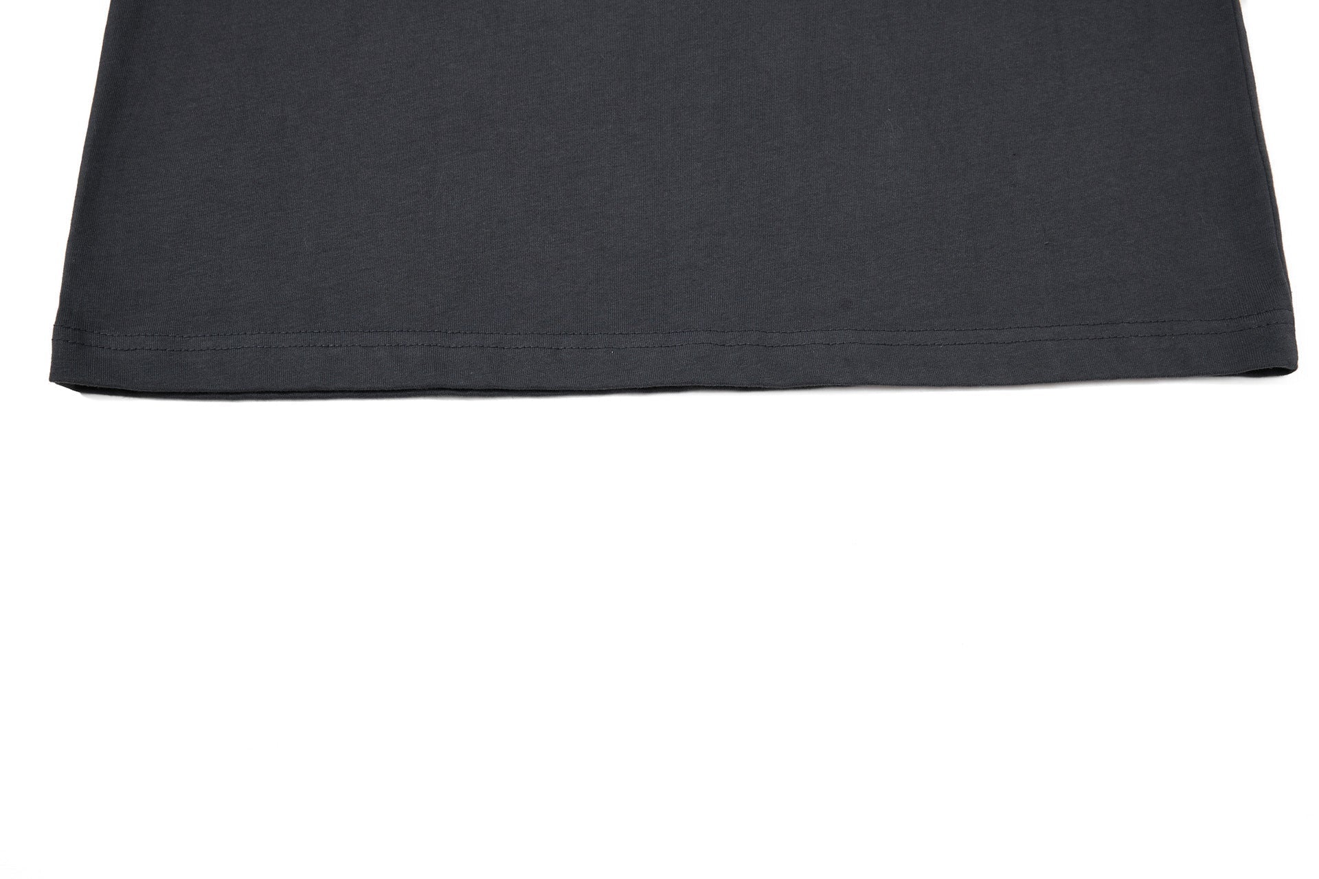 Washed Damage Badge Short Sleeve T-Shirt