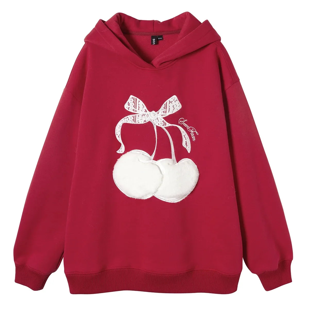 Fleece Linning Oversize Pullover Hoodie