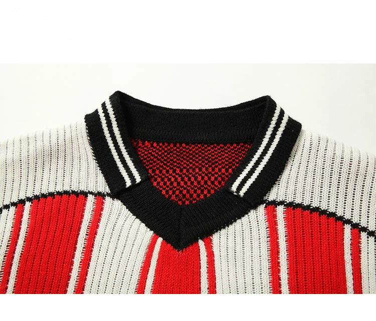 American Vintage V-neck knitted T-shirt