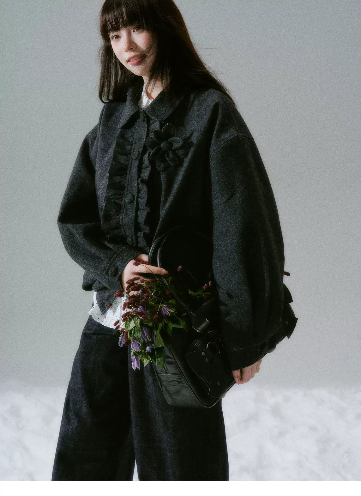 Flower Detail Jacket