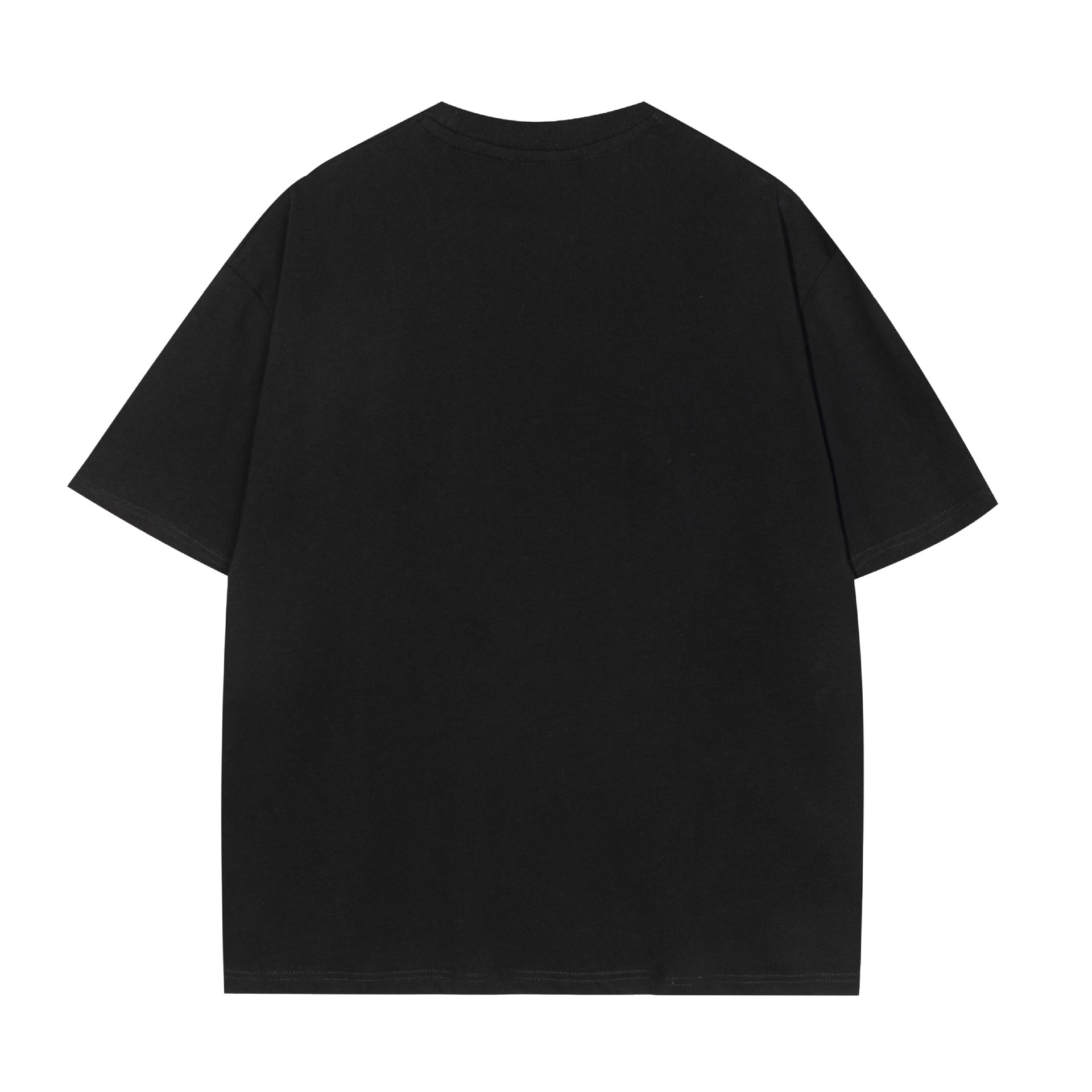 Foam Letter Print Short Sleeve T-Shirt
