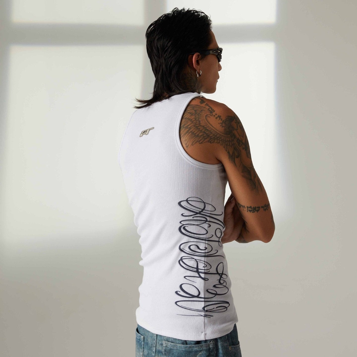 Logo Letter Print Tank Top