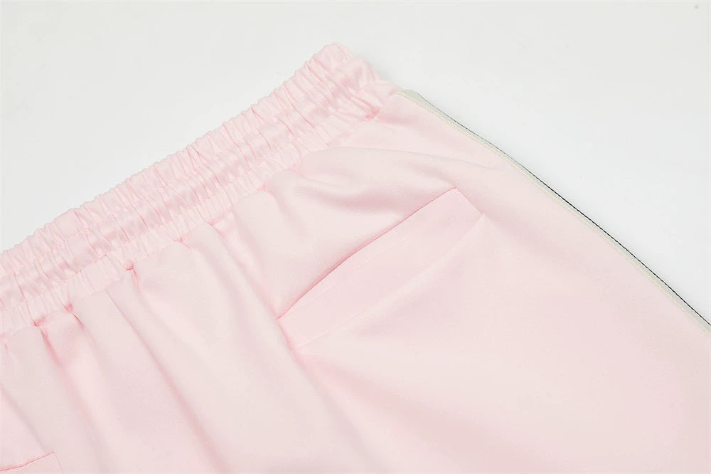 Retro Side Stripe Sports Pants