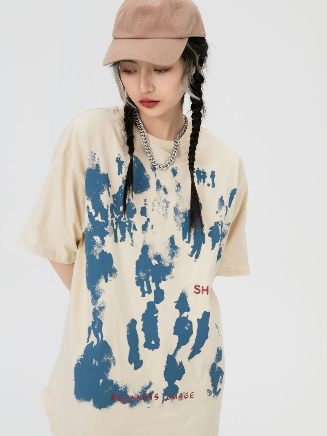 T-shirt grafica Shadow Steps