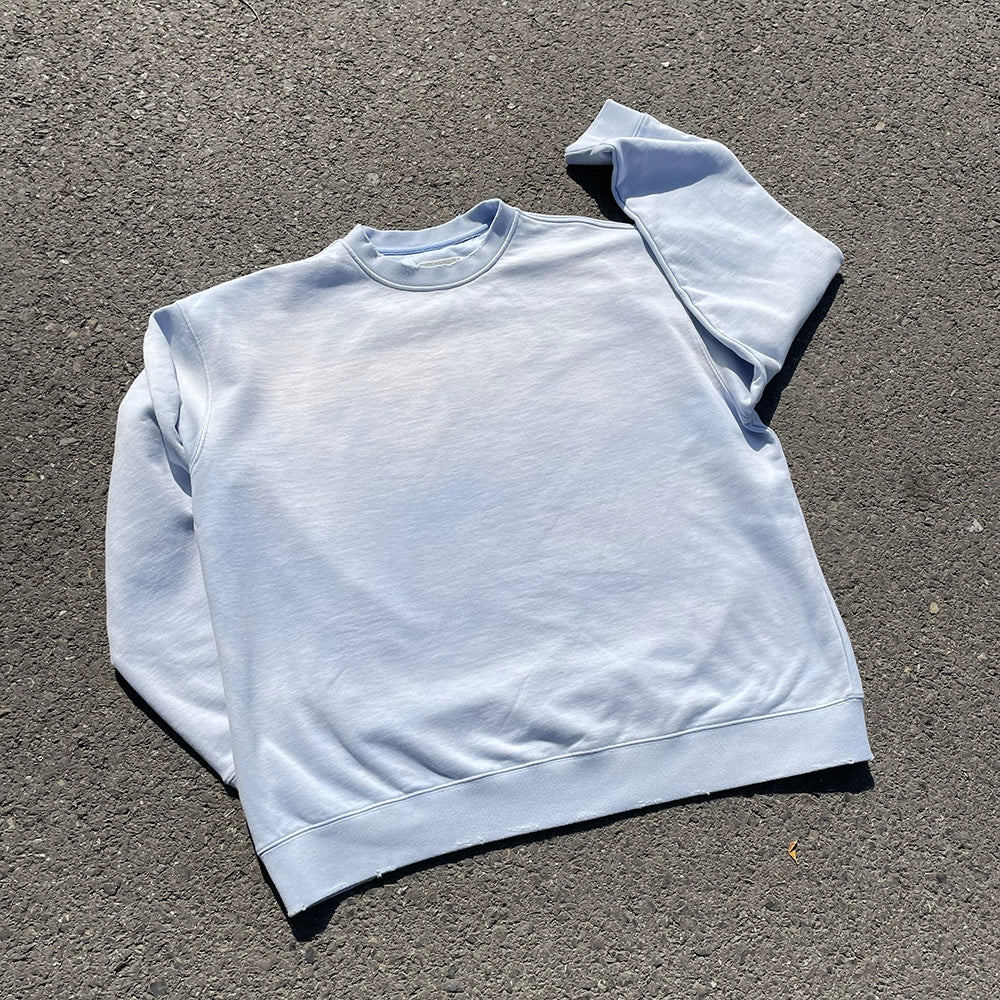 Gradient Spray Washed Sweatshirt