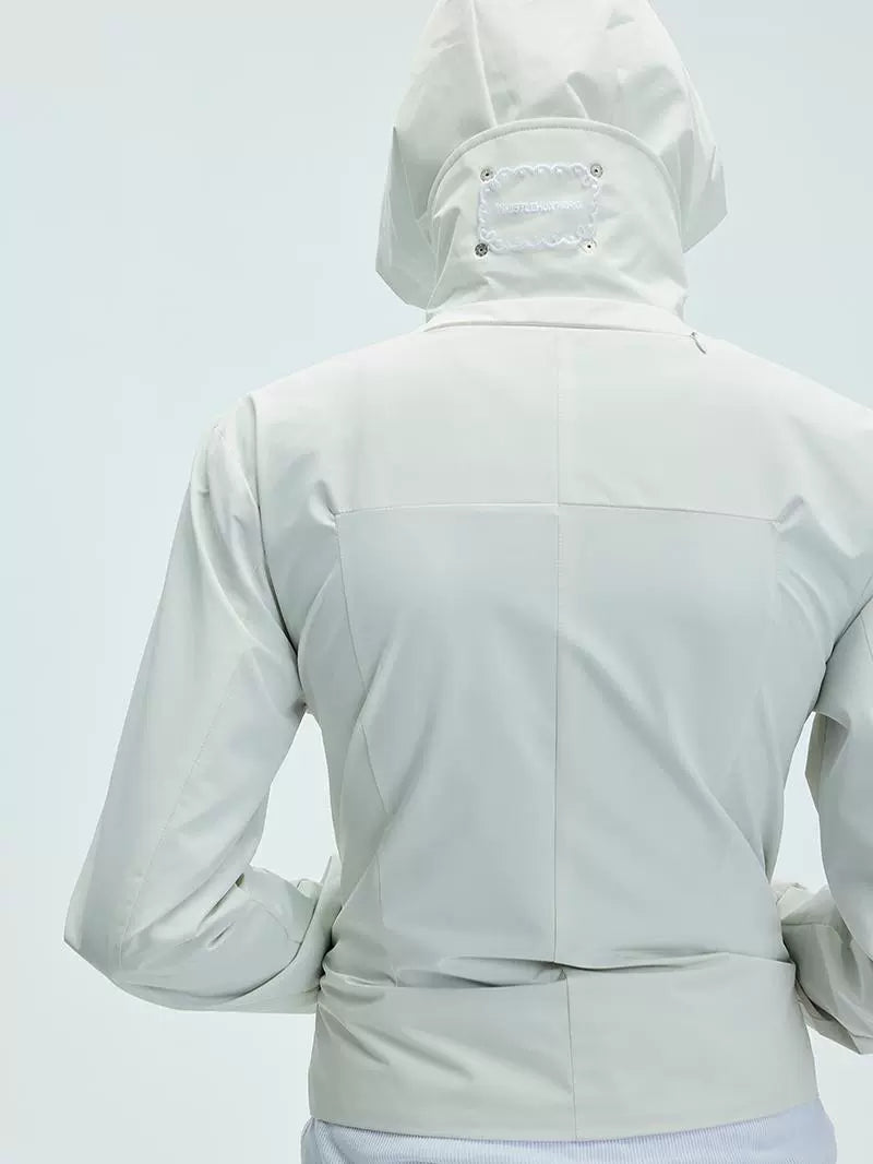 Detachable Hooded High Neck Jacket