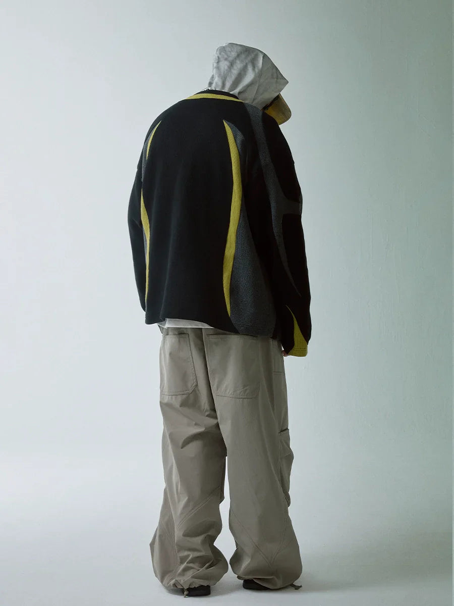 Waffle Oversize Sweatshirt