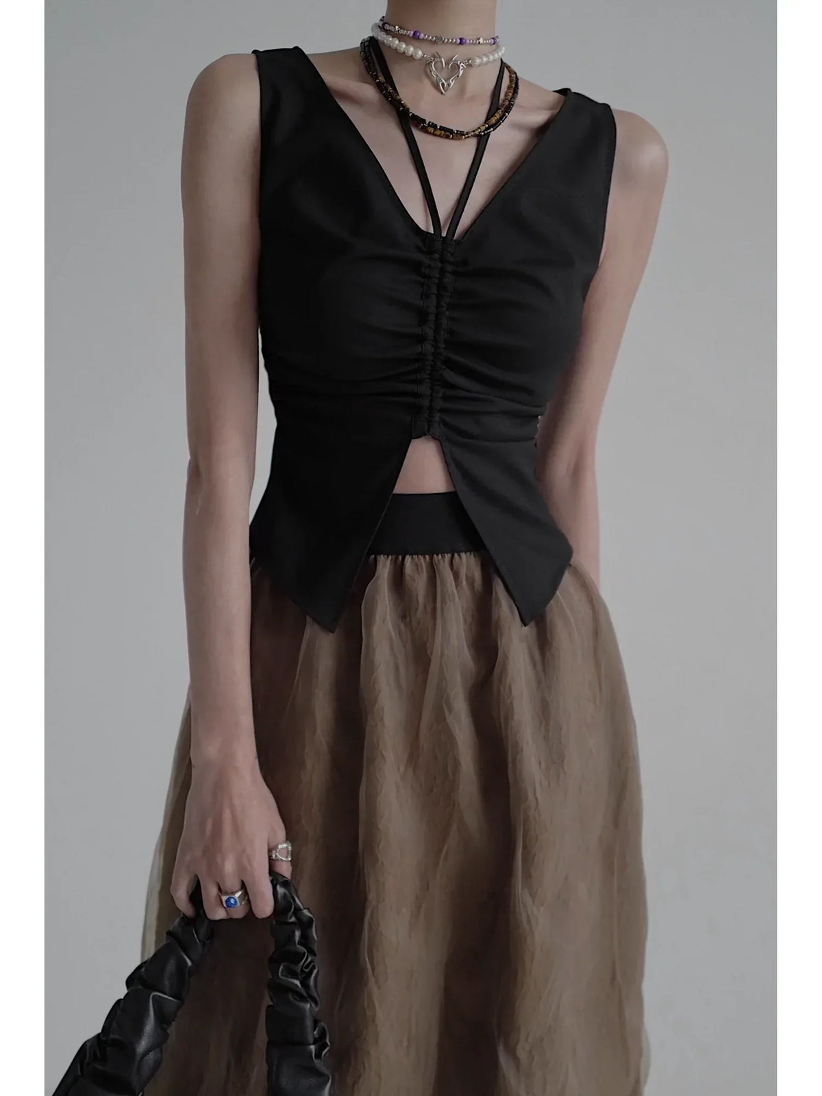 Drawstring Tank Top