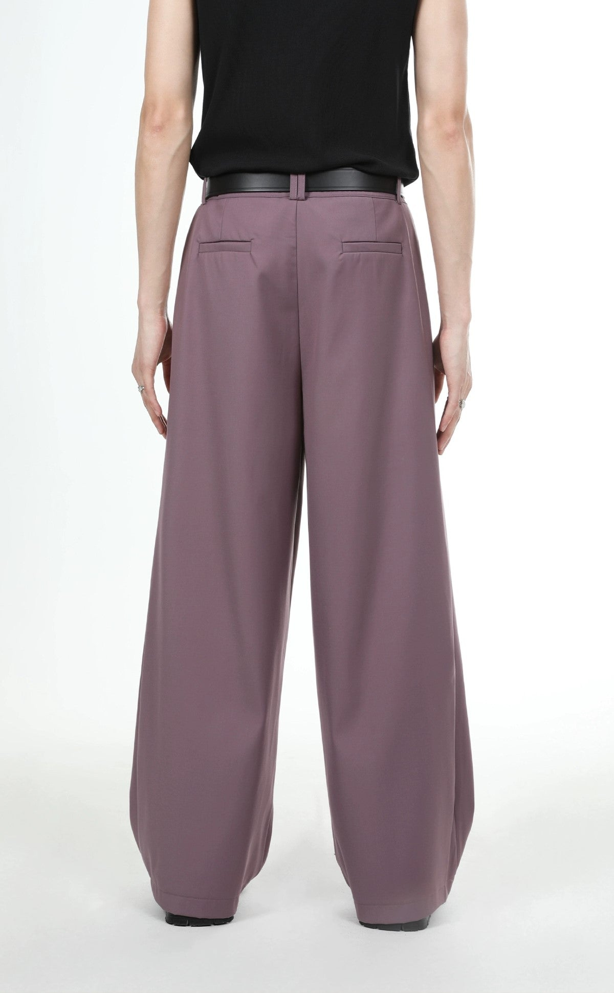 Oversize Double Tailored Jacket & Wide-leg Trousers Setup