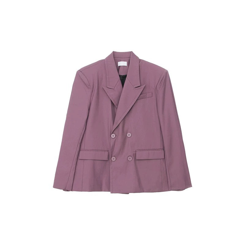 Oversize Double Tailored Jacket & Wide-leg Trousers Setup