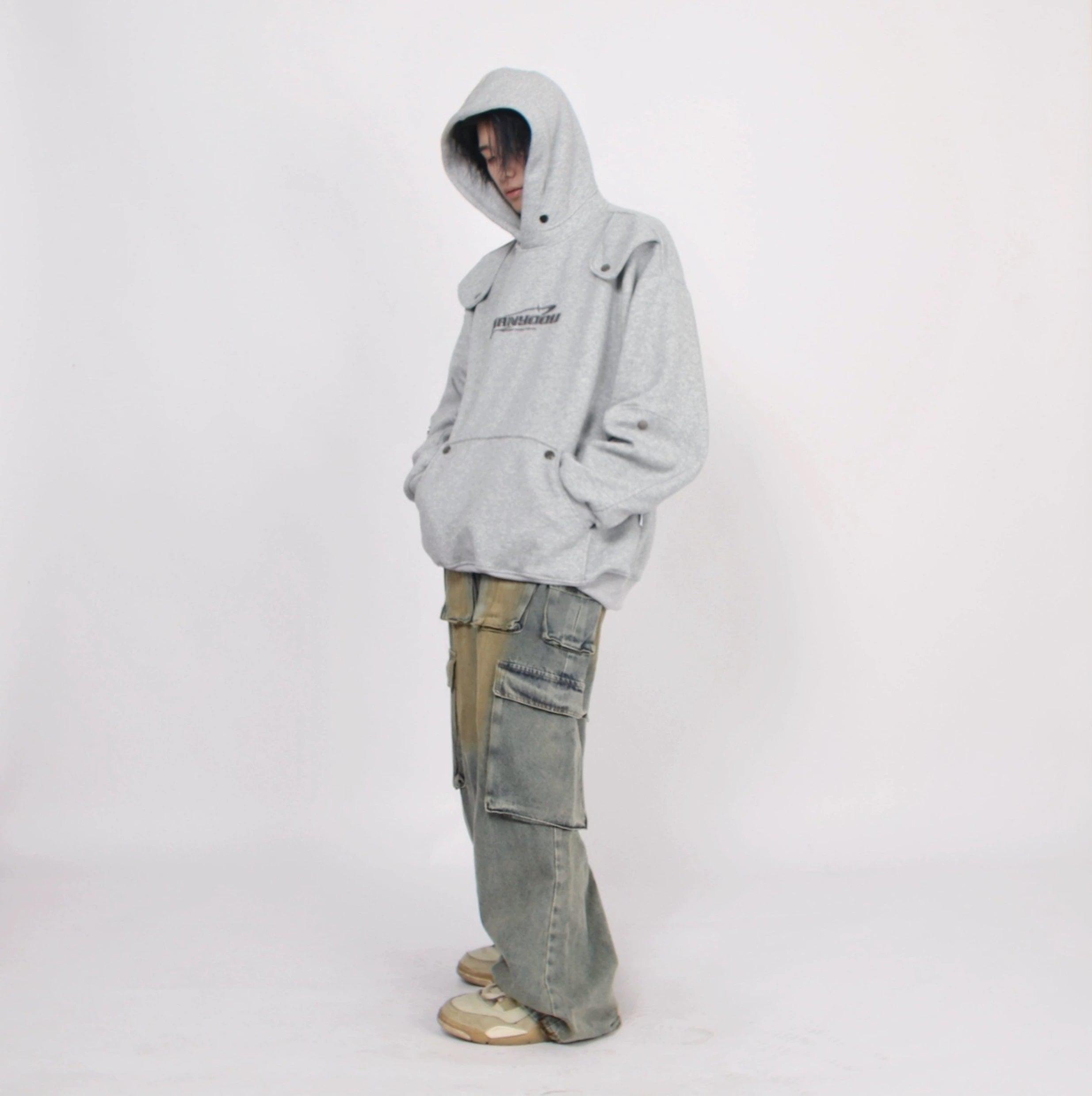 Oversize Embroidery Hoodie