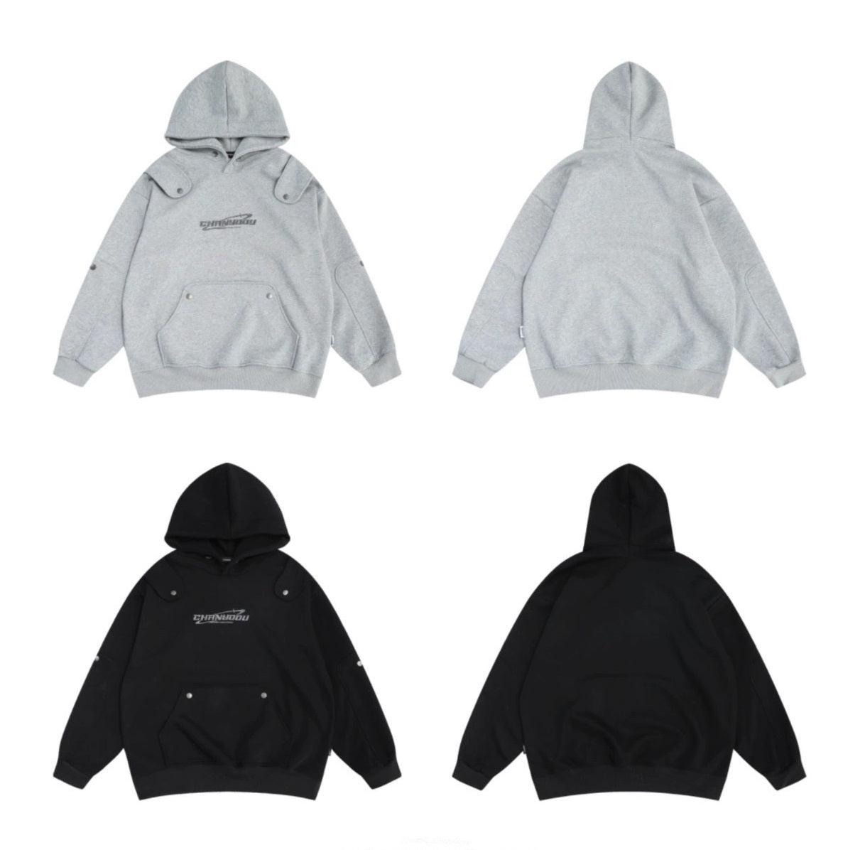 Oversize Embroidery Hoodie