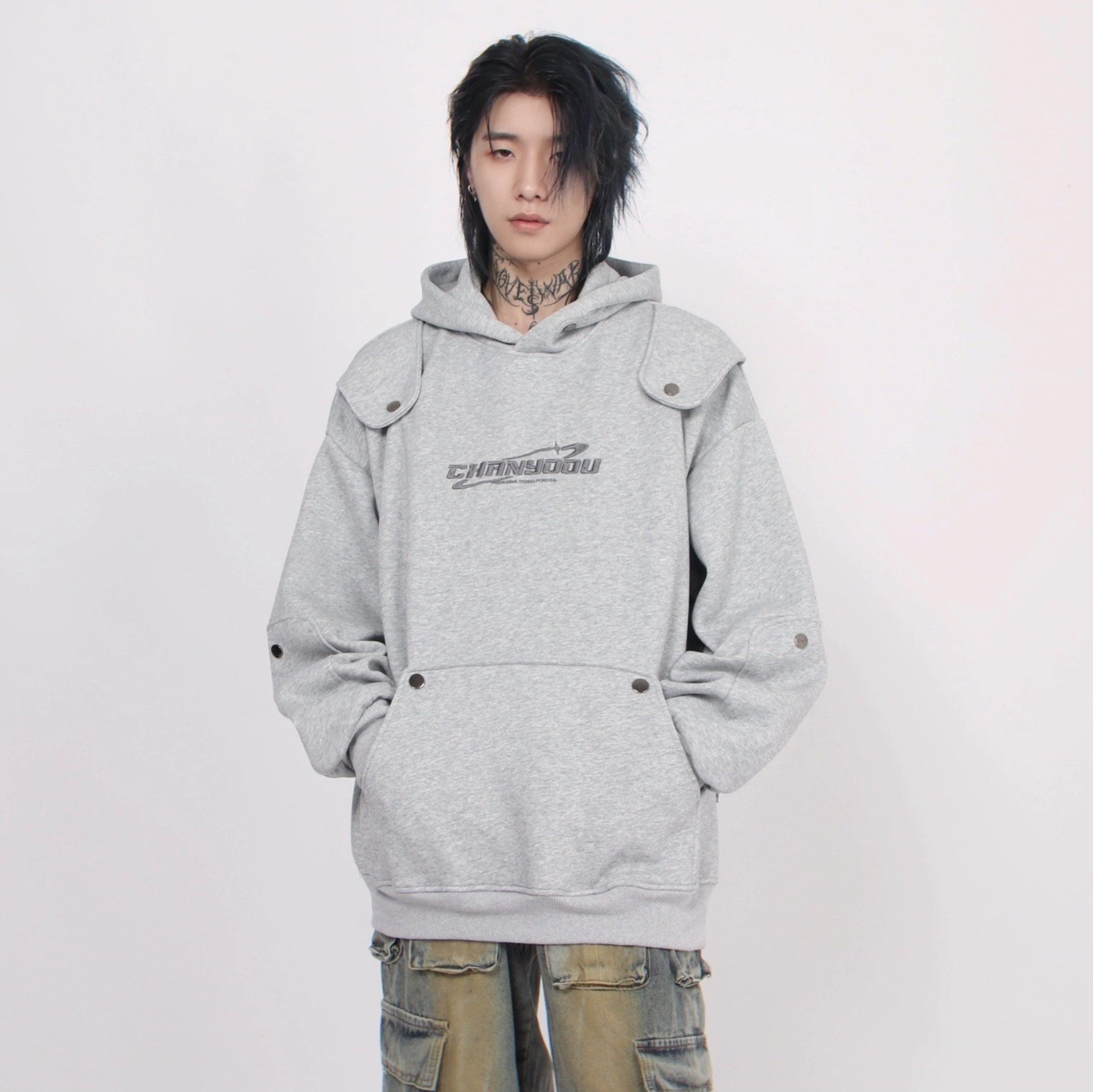 Oversize Embroidery Hoodie