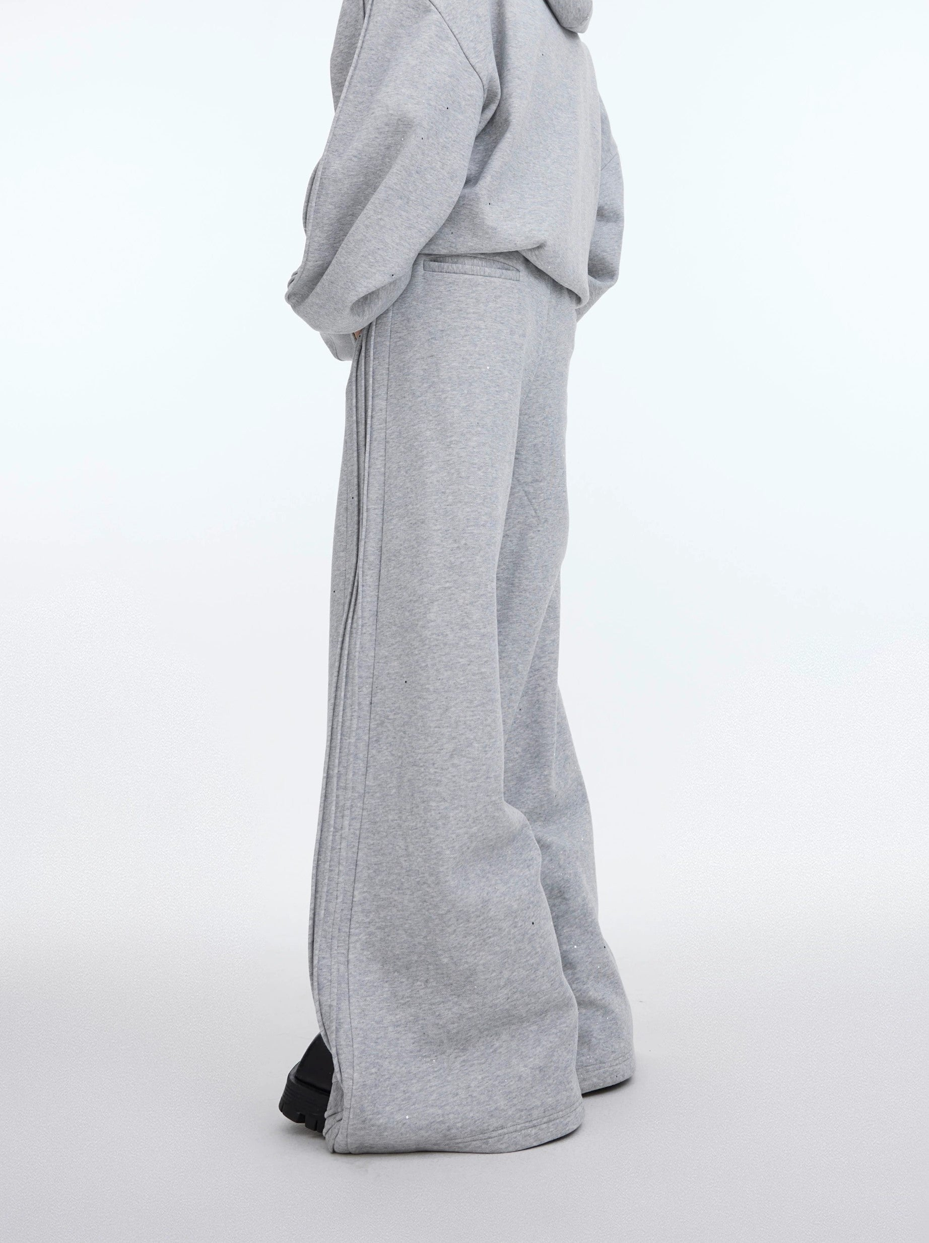 Oversize Hoodie & Wide-leg Sweatpants Setup
