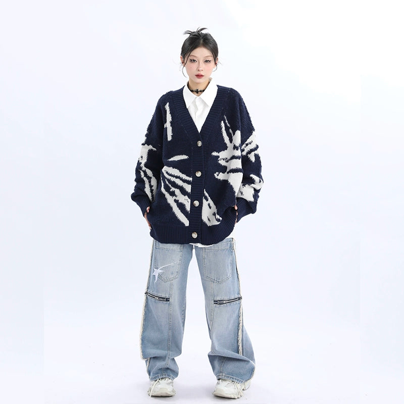 Oversized Knit Cardigan
